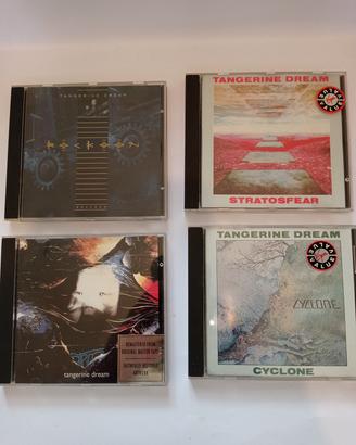 4 CD Vintage TANGERINE DREAM 