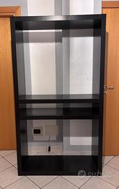 Libreria / mobile porta TV nero-marrone