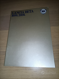 Lancia Beta berlina depliant brochure