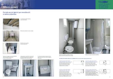 Servizio IGIENICO COMPLETO DI WC E LAVABO