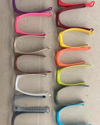 Lotto 19 cinturini Xiaomi Mi Band 3/4 vari colori
