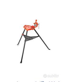 Banco con morsa ridgid