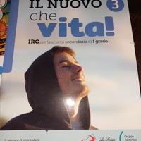 libro di testo di scuola superiore di primo grado 