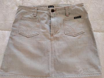 Gonna donna jeans Dolce e gabbana 