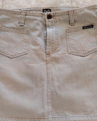 Gonna donna jeans Dolce e gabbana 