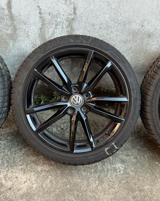 Cerchi VW Pretoria 225/40 R18 Golf 7 + gomme M+S