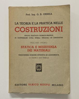 Hoepli - Statica e Resistenza dei Materiali