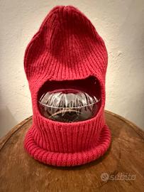 Balaclava in 100% Cashmere colore viola