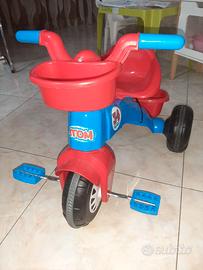 Bici porta calcio basket