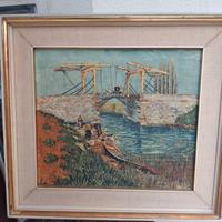 Quadro con stampa di Van Gogh 