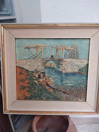 Quadro con stampa di Van Gogh 