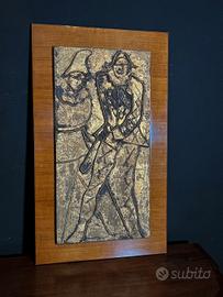 Bassorilievo Due Figure