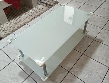 tavolino di vetro 