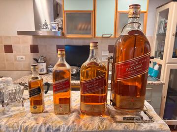 Collezione 4bottiglie Scotch Whisky Johnnie Walker