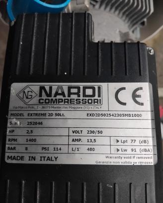 compressore nardi extreme 2D 