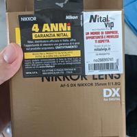 Nikon 35mm f1.8 Dx