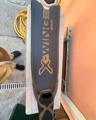Pinne apnea carbonio mares x-wing 44-45