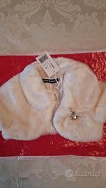 coprispalle per bambina 4 anni bianco