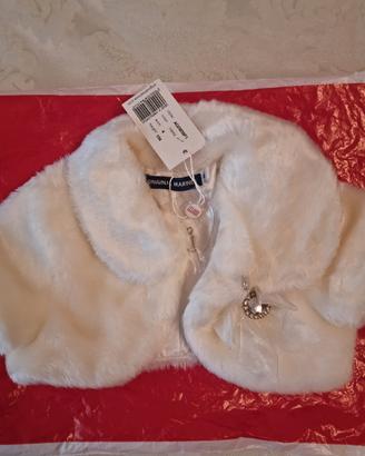 coprispalle per bambina 4 anni bianco