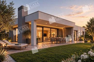 Villa di 130 m² con 4 locali e box auto a San Piet