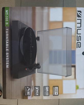 Giradischi MUSE MT-105 B