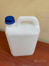Tanica 5 litri HDPE con tappo 51 mm con sigillo