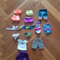 Lotto costumi da bagno Barbie