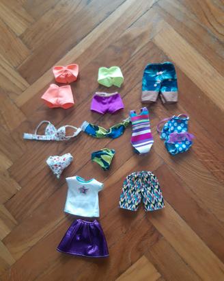 Lotto costumi da bagno Barbie