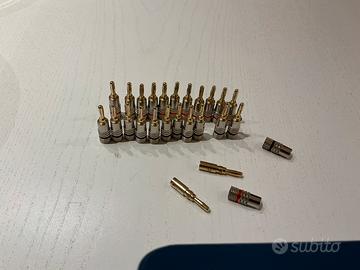 Banane hifi placcate  oro 24k