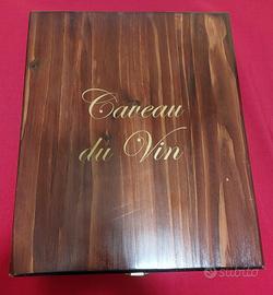 Cofanetto portabottiglie 