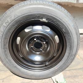 PNEUMATICO CON CERCHIO 195/65/15 NUOVO PEUGEOT