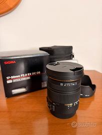 Sigma 17-50 f 2.8 EX DC OS