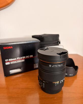 Sigma 17-50 f 2.8 EX DC OS