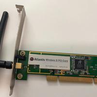 Scheda WiFi Atlantis PCI-E 54Mbit