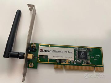 Scheda WiFi Atlantis PCI-E 54Mbit