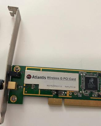 Scheda WiFi Atlantis PCI-E 54Mbit