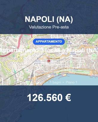 Immobile in asta di 54 m² con box auto a Napoli