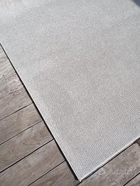 Tappeto beige pelo corto IKea cm 170x240 