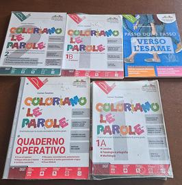 Coloriamo le parole 1A+1B+2+quad op+ verso l'esame