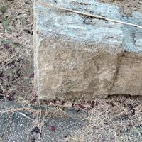  Colonne padronali fatte in pietra di travertino