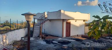 Villino a pedara vista mare