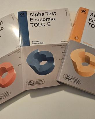 Alpha test Economia TOLC E