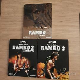 Rambo trilogia 4k Blu-ray Stallone