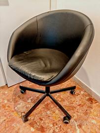 POLTRONA GIREVOLE SKUVSTA IKEA - Come Nuova