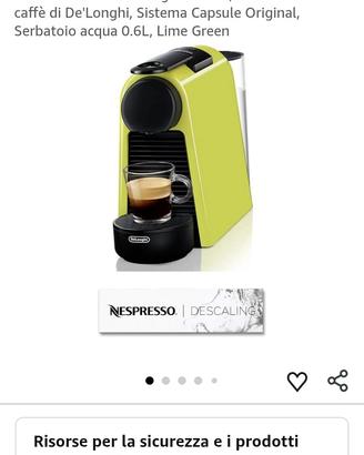 macchina caffe NESPRESSO 