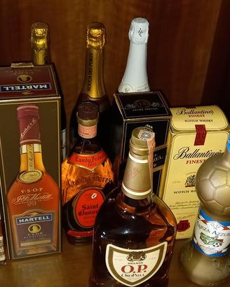 VARIE BOTTIGLIE DI LIQUORE ANNI " 90  "