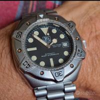 vintage TAG HEUER 1000 metri Super Professional