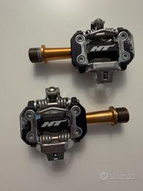 Pedali HT titanio MTB
