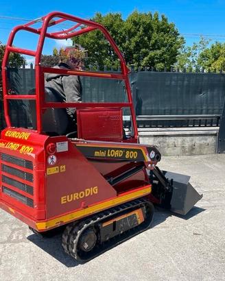 P123 Minipala cingolata 8 q.li con ralla girevole