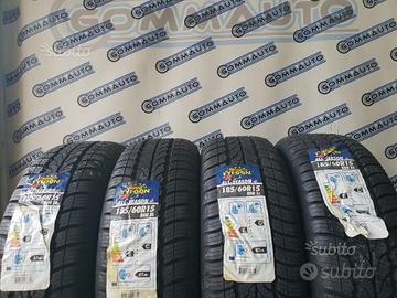 4 pneumatici tyfoon 185 60 15 4 stagioni nuovi